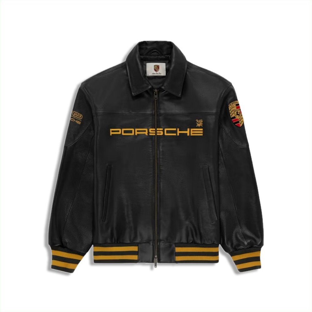 Aime Leon Dore x Porsche 993 Turbo Leather Club 2021 Prototype Jacket